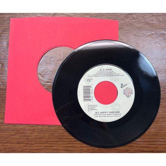 Diana Ross and Al B Sure No Matter What You Do / Al'l Justify Your Love 45 Soul - Picture 4 of 4